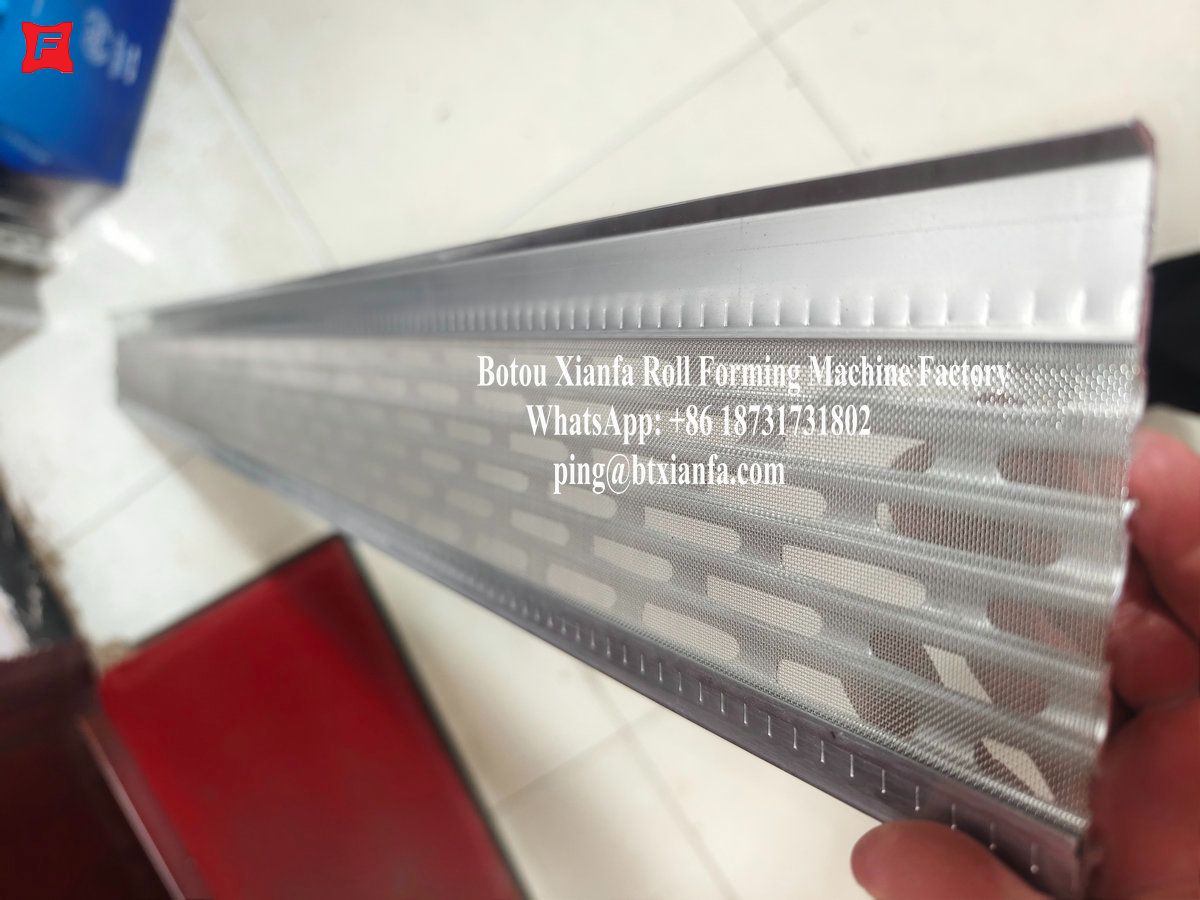 Micro Mesh Gutter Guards Cover Machine
