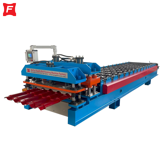 Metcoppo Glazed Tile Roll Forming Machine