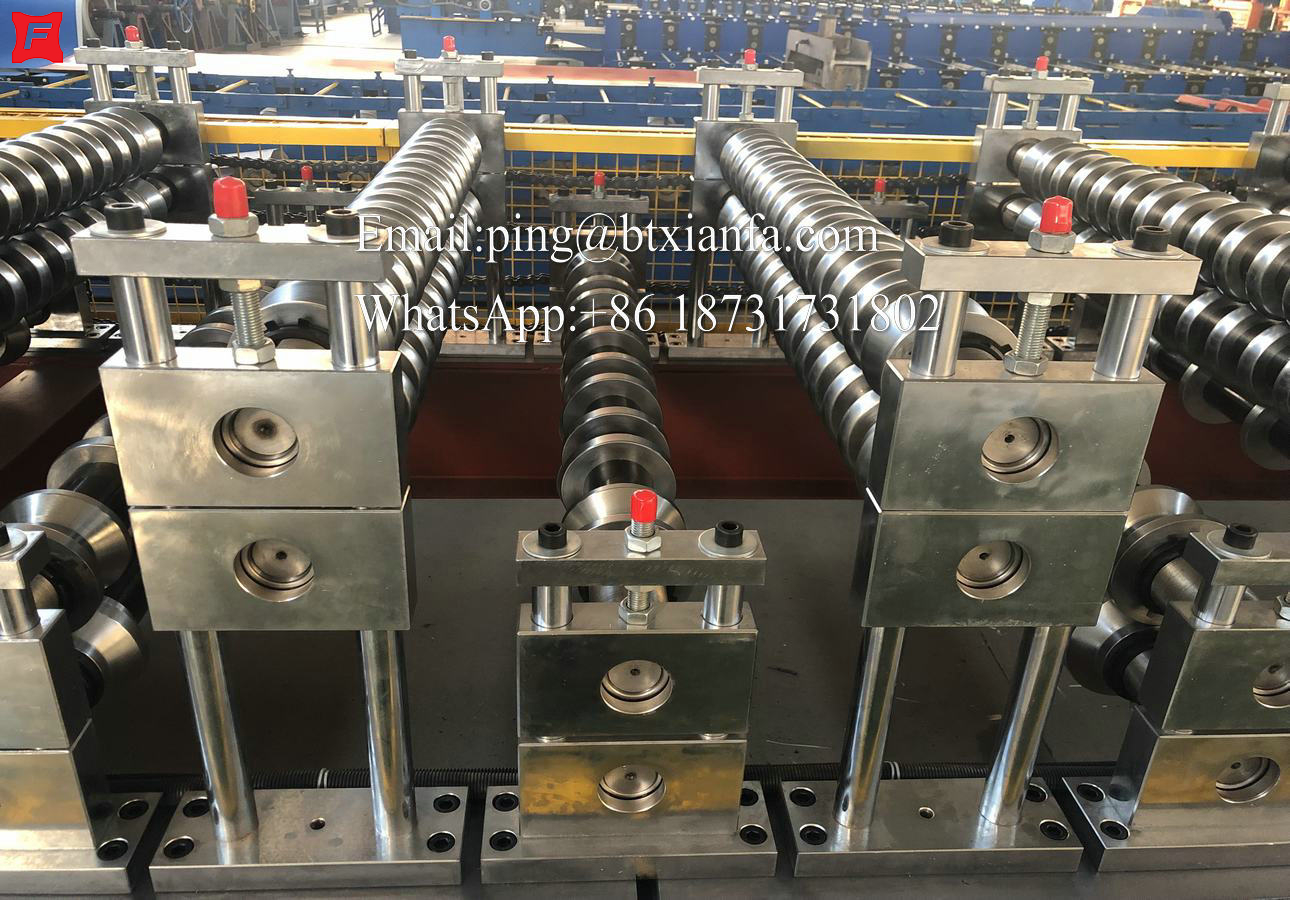 Corrugated And Trapezoidal Double Deck Roll Forming Machine